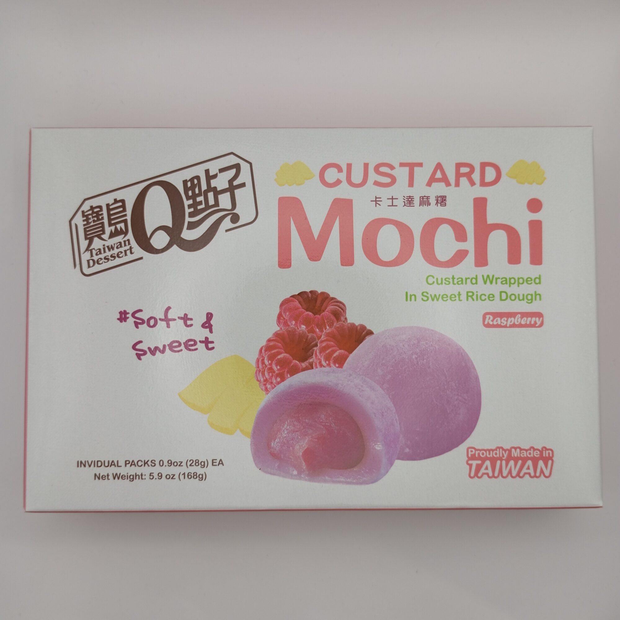MOCHI CUSTARD FRAMBOISE