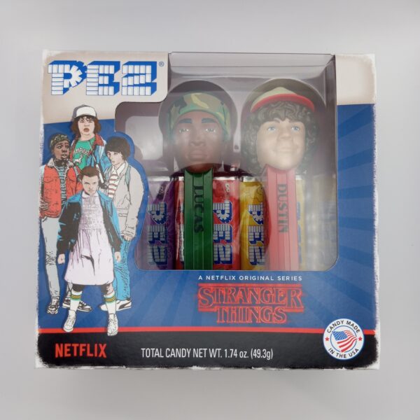 PEZ STRANGER THINGS LUCAS DUSTIN