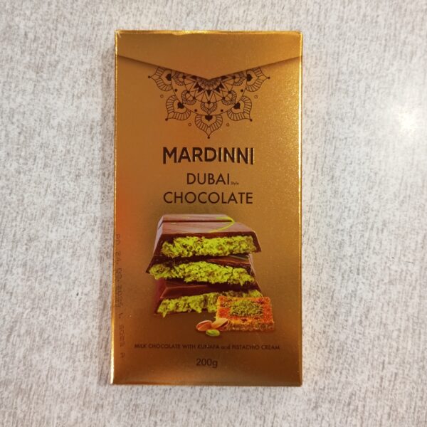 Chocolat Dubai Mardinni 200gr - DUBAI CHOCOLATE (2)